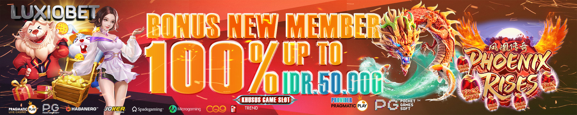 Bonus New Member LUXIOBET